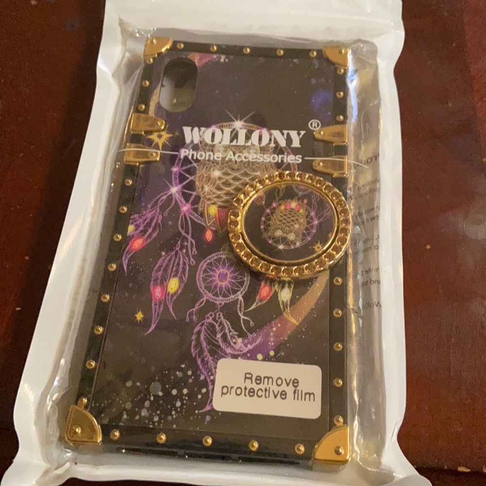 New IPhone X case, with owl ring.